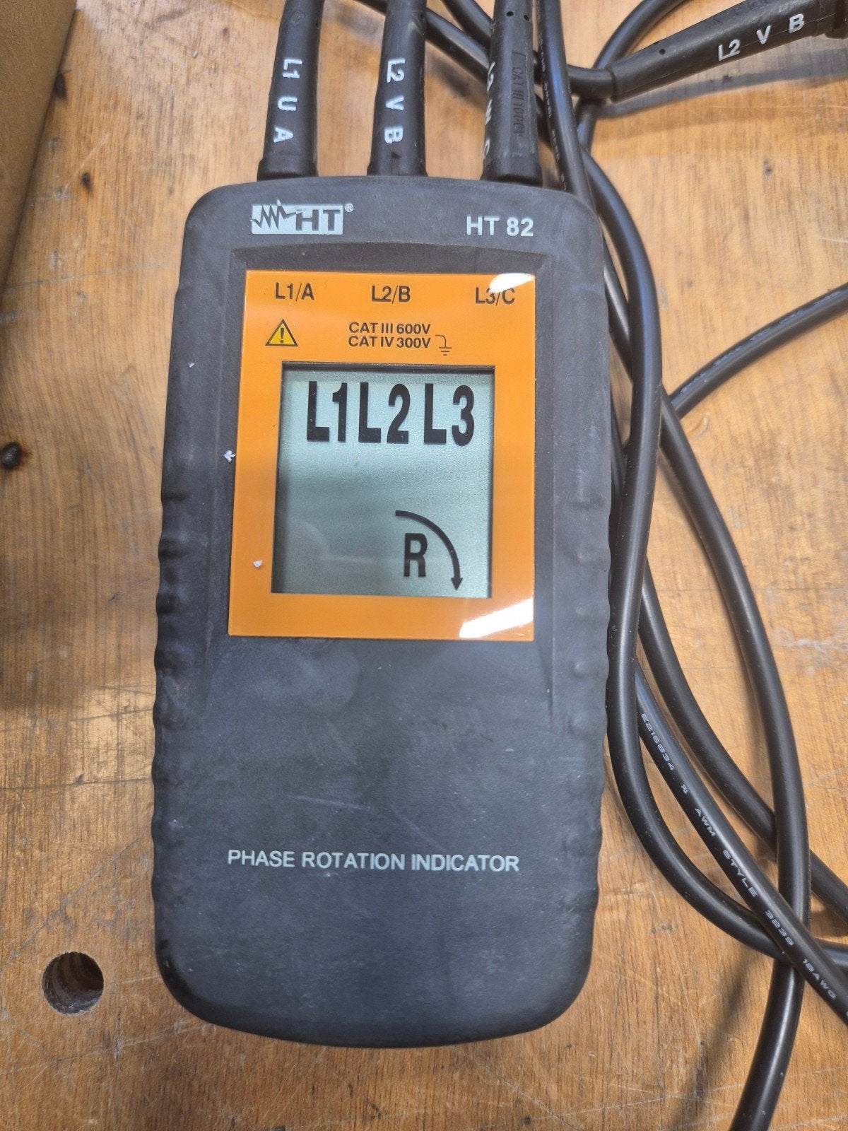 HT 82 Draaistroommeter / Fase Rotatie Indicator, Ophalen of Verzenden