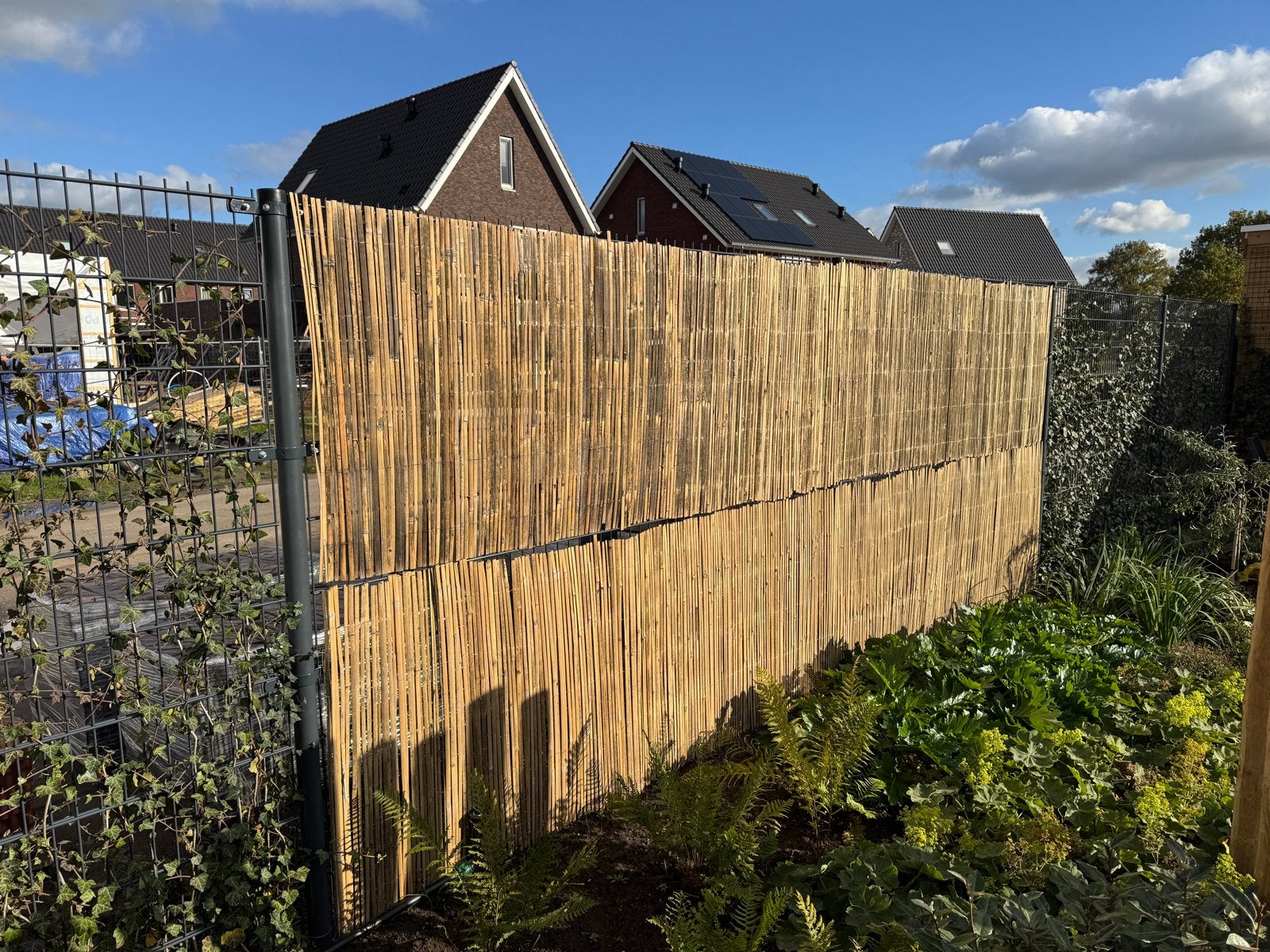 4x Bamboematten 1m x 5m - Natuurlijke Tuinafscheiding, Ophalen, Overige materialen, 3 tot 6 meter, 1 tot 2 meter