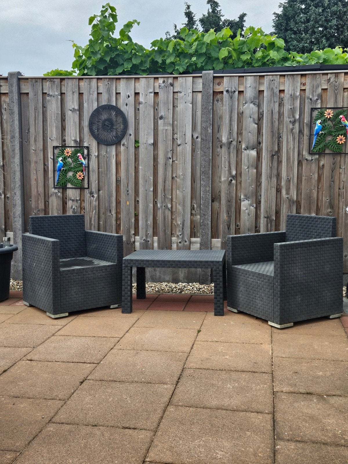Tuinsets, Ophalen, Gebruikt, Kunststof, Loungeset