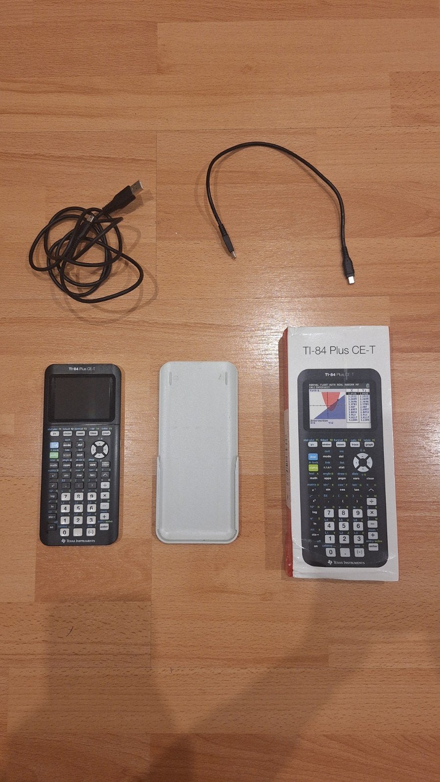 TI-84 Plus CE-T, Diversen, Ophalen of Verzenden, Grafische rekenmachine, Zo goed als nieuw