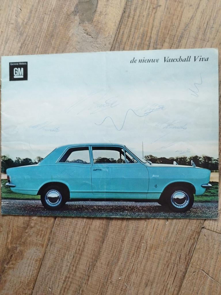 Vauxhall Viva brochure 1967 - Nederlands, 16 pagina's, Gelezen, Vauxhall, Ophalen of Verzenden, Overige merken