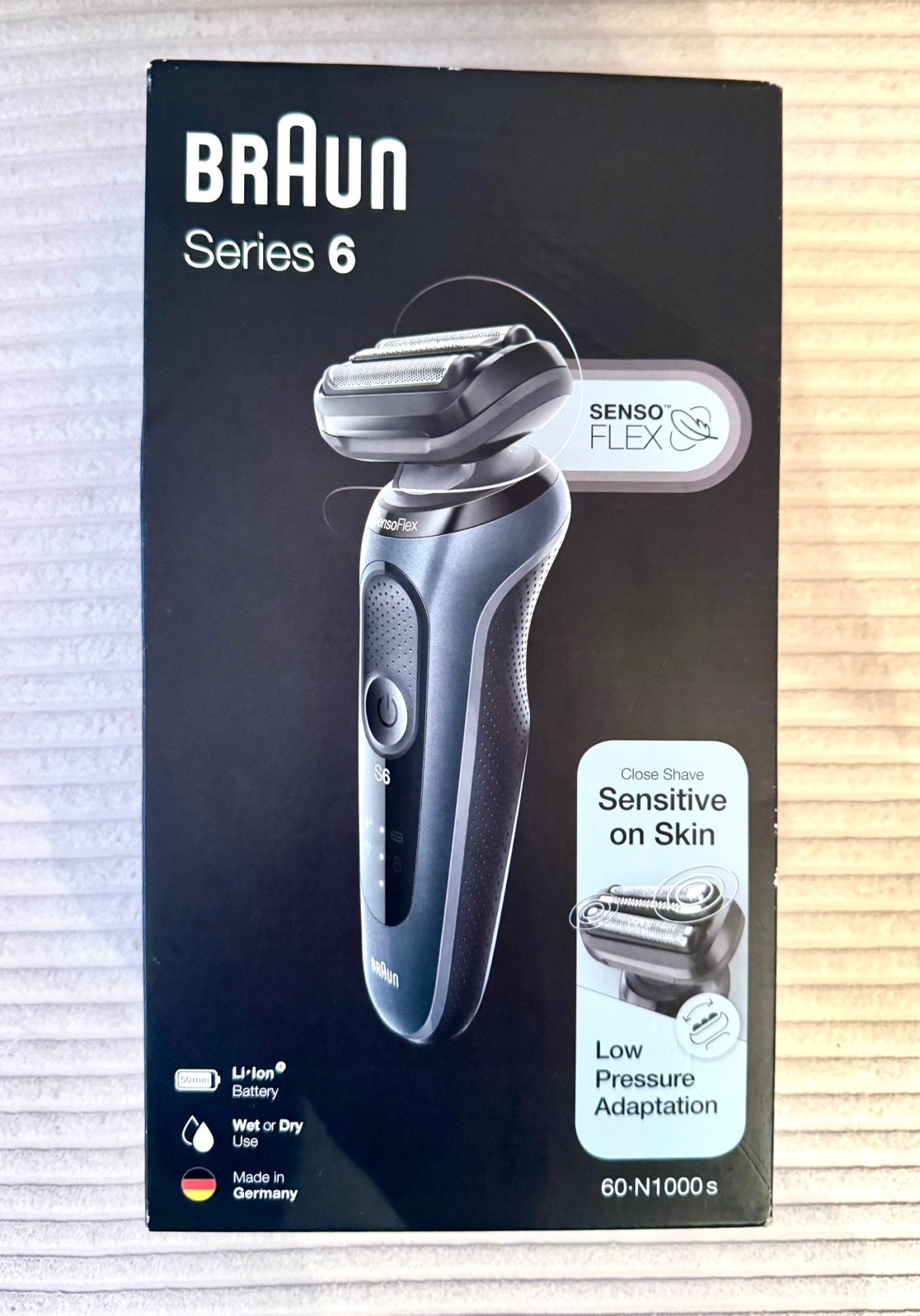 Braun Serie 6 Elektrisch Scheerapparaat!(NIEUWSTAAT), Witgoed en Apparatuur, Persoonlijke-verzorgingsapparatuur, Ophalen of Verzenden