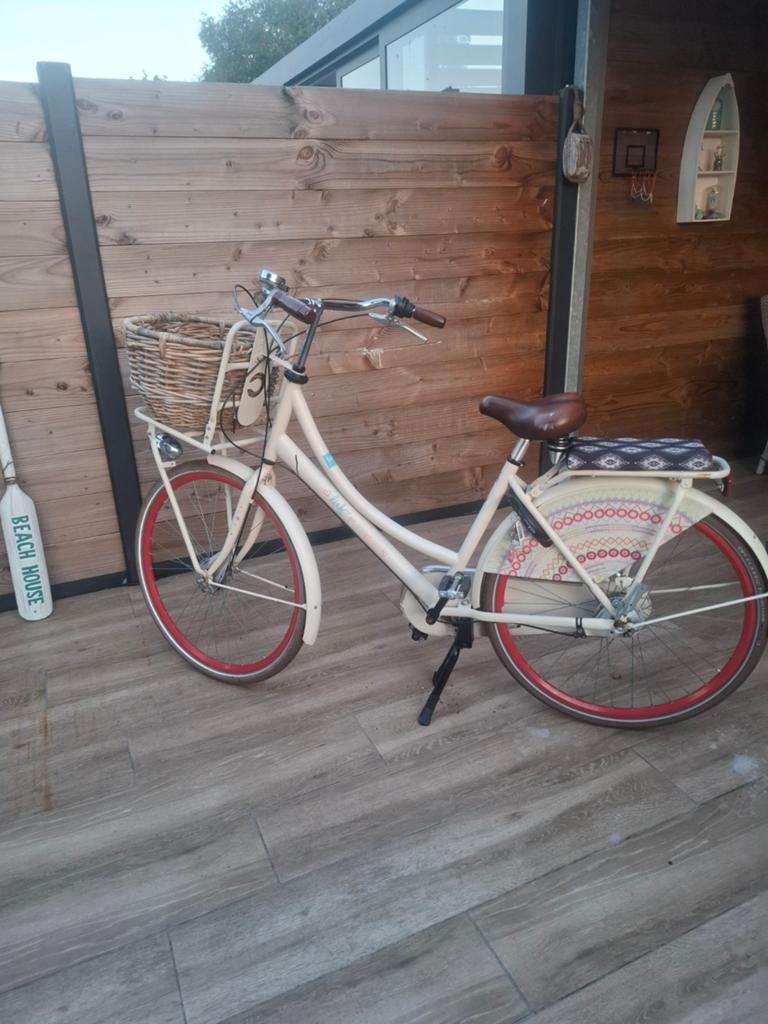 Mooie Mama fiets Lief! Van Cortina, Fietsen en Brommers, Fietsen | Dames | Omafietsen, Ophalen, Gebruikt, Velgrem, Versnellingen