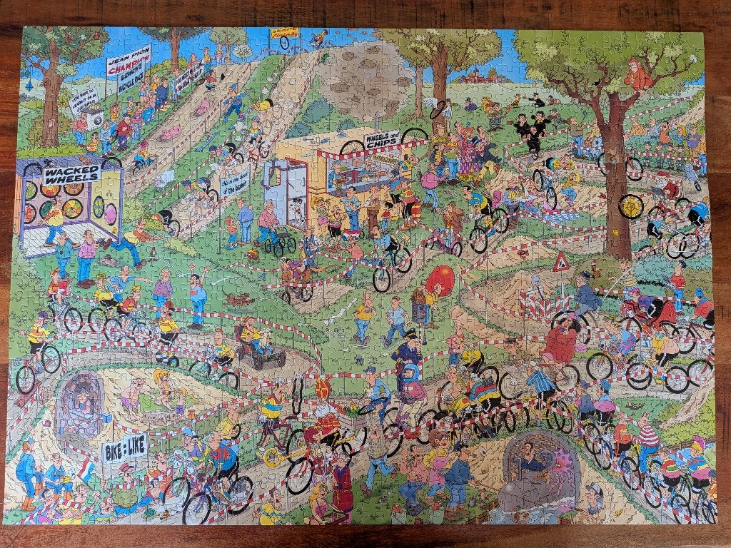 Jan van Haasteren puzzel, Ophalen of Verzenden, 500 t/m 1500 stukjes, Zo goed als nieuw, Legpuzzel