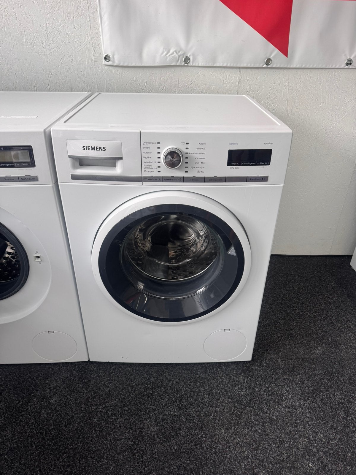 SIEMENS 1600 9 KG IQ-700 ECO A+++ met 2 jaar garantie, N, N, 8 tot 10 kg, Refurbished
