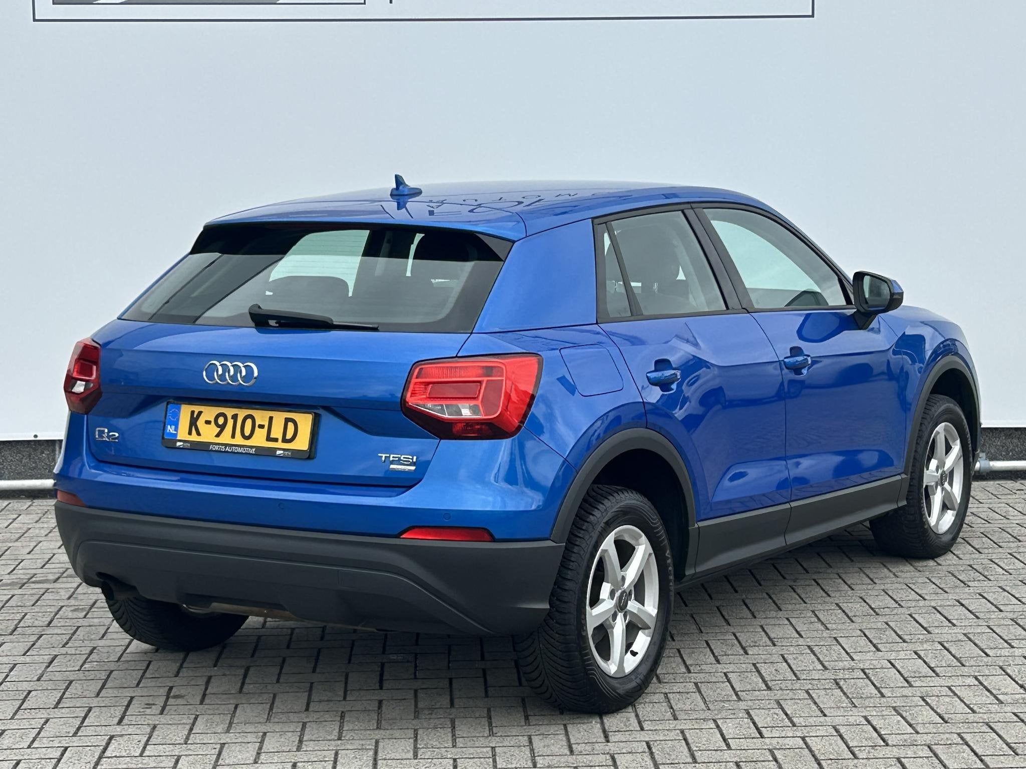 Audi Q2 1.0 TFSI 115PK Design Pro Line | Virtual Cockpit| NA, Voorwielaandrijving, Stof, Gebruikt, Blauw