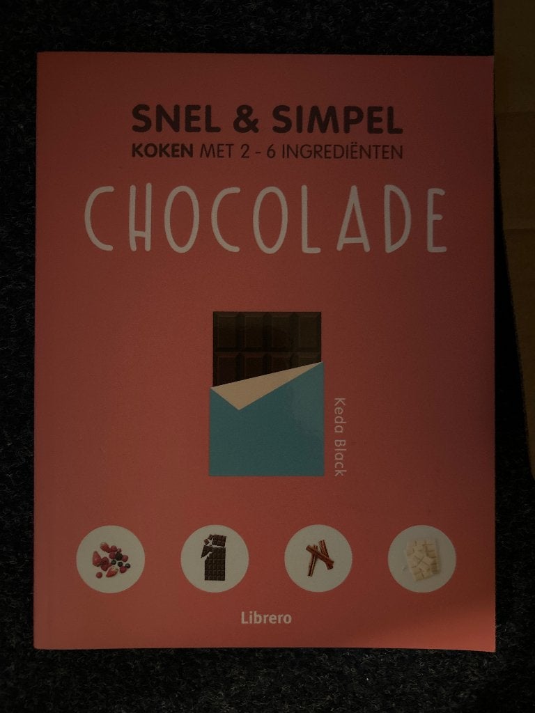 Snel & simpel chocolade, Boeken, Ophalen of Verzenden, Zo goed als nieuw, Keda Black, Taart, Gebak en Desserts