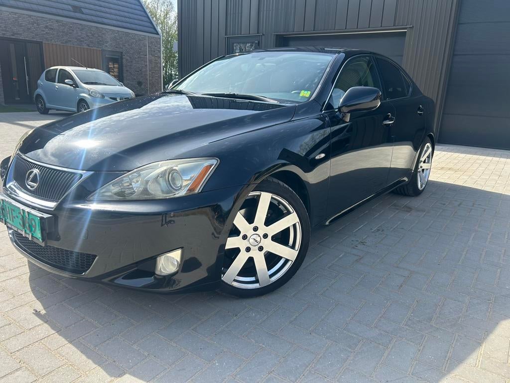 Lexus IS 250 6 cil. Handgesch. Breedset Handel Export, Achterwielaandrijving, Automatische klimaatregeling, Zwart, Leder