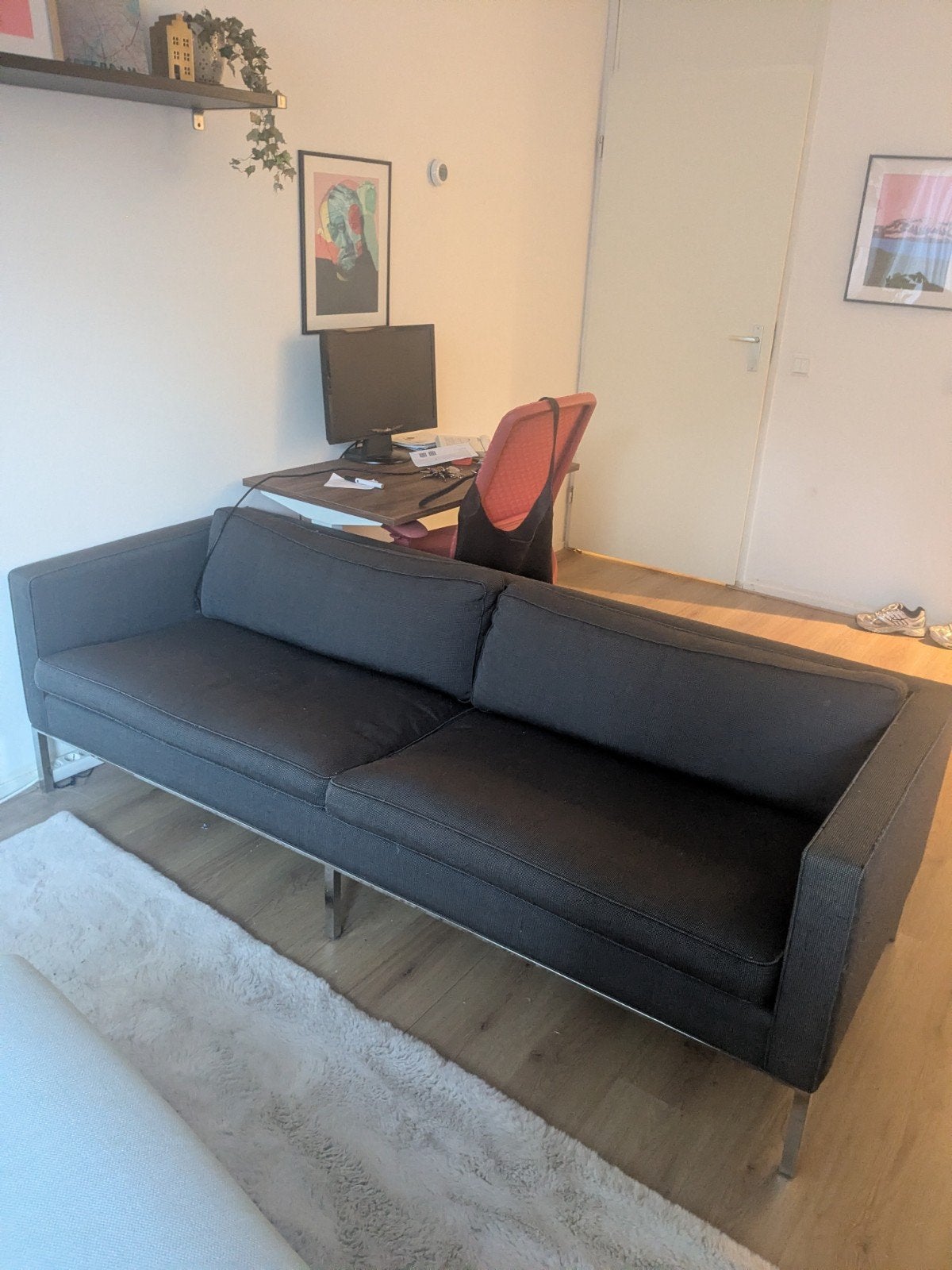 Stijlvolle Artifort 905 bank, Huis en Inrichting, Banken | Bankstellen, Gebruikt, Tweepersoons, 75 tot 100 cm, Ophalen of Verzenden
