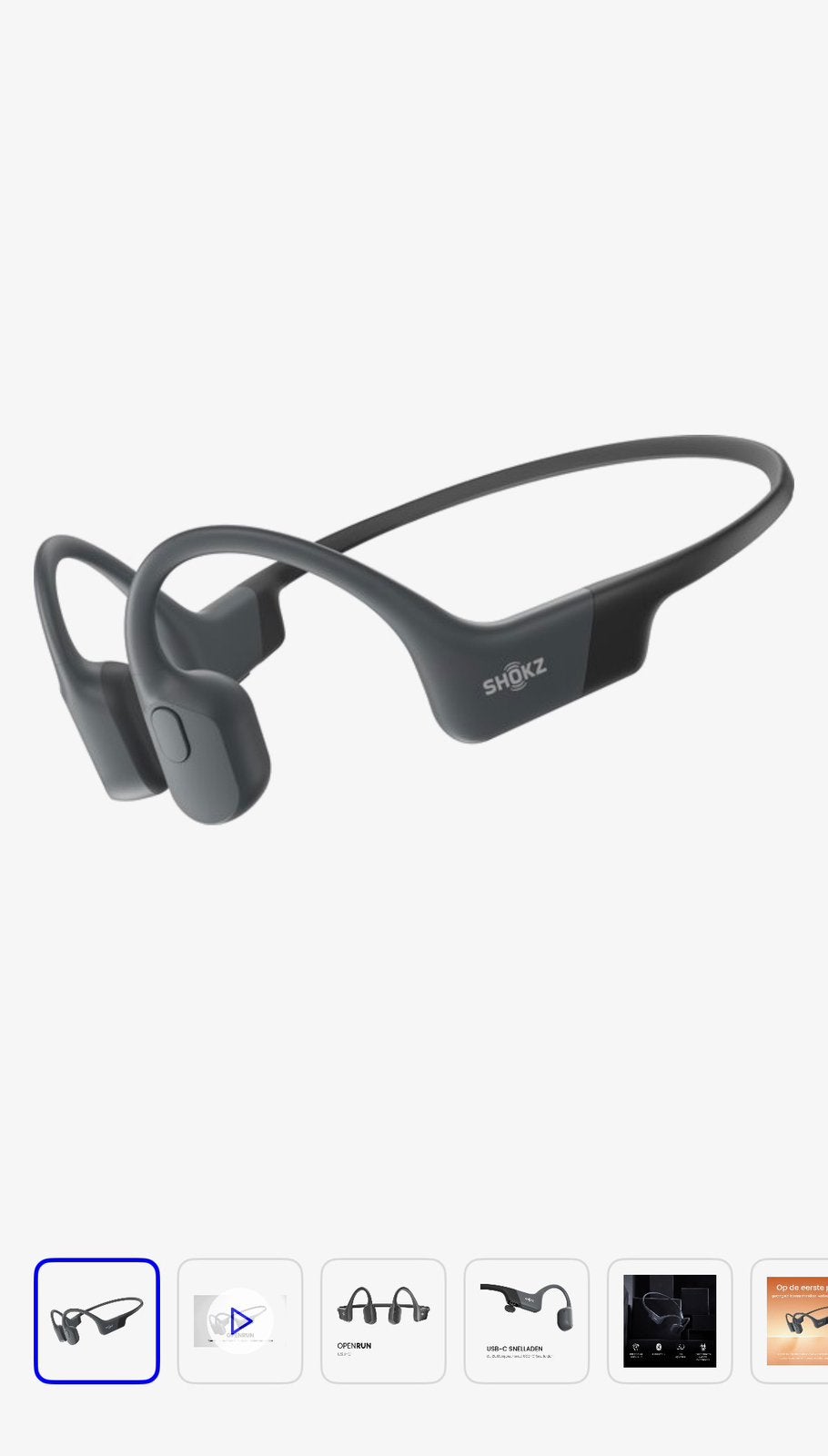 NIEUW: SHOKZ OpenRun Mini S803, Audio, Tv en Foto, Koptelefoons, Nieuw, Ophalen of Verzenden, Over-ear, Shokz