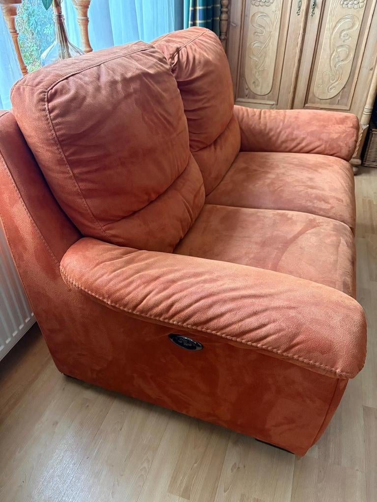 Elektrische relax bankstel, Huis en Inrichting, Ophalen, 75 tot 100 cm