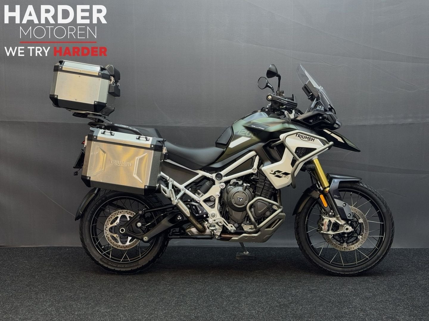 TRIUMPH TIGER 1200 RALLY PRO/NIEUWSTAAT/VOL OPTIES/GARANTIE, 1160 cc, Motorrijbewijs A, Bedrijf, Overig