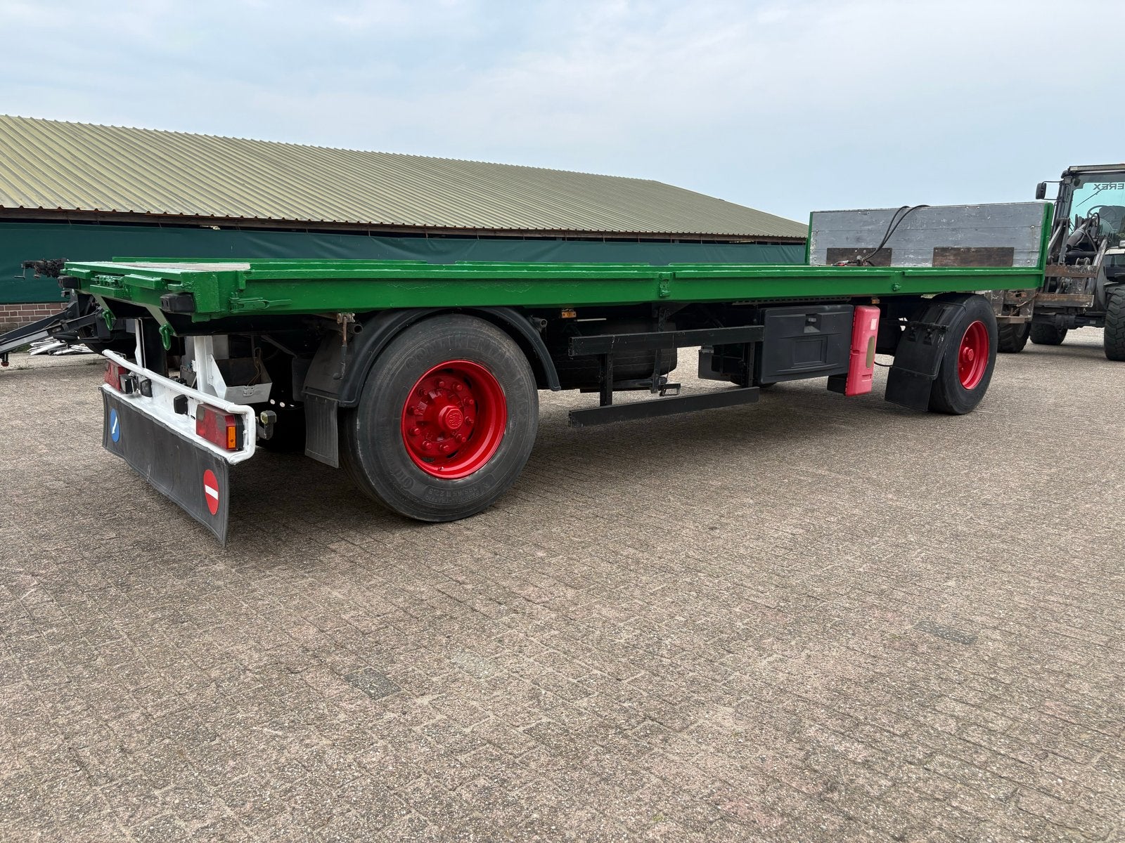 Nette aanhanger balenwagen landbouw wagen, Ophalen of Verzenden