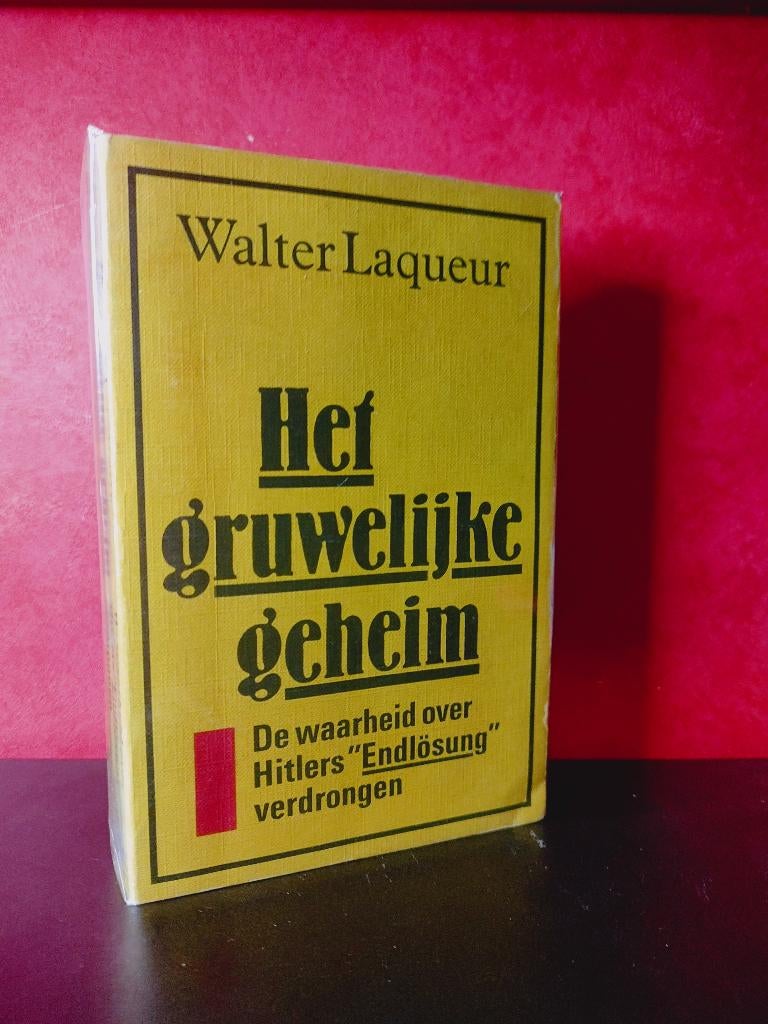 HET GRUWELIJKE GEHEIM, De waarheid over Hitlers "Endlösung", Boeken, Verzenden, Tweede Wereldoorlog, Zo goed als nieuw