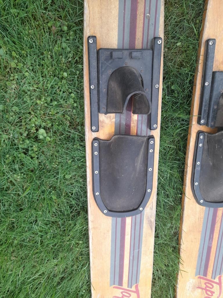 Vintage waterskies hout, Watersport en Boten, Ophalen of Verzenden, Gebruikt, Waterski's
