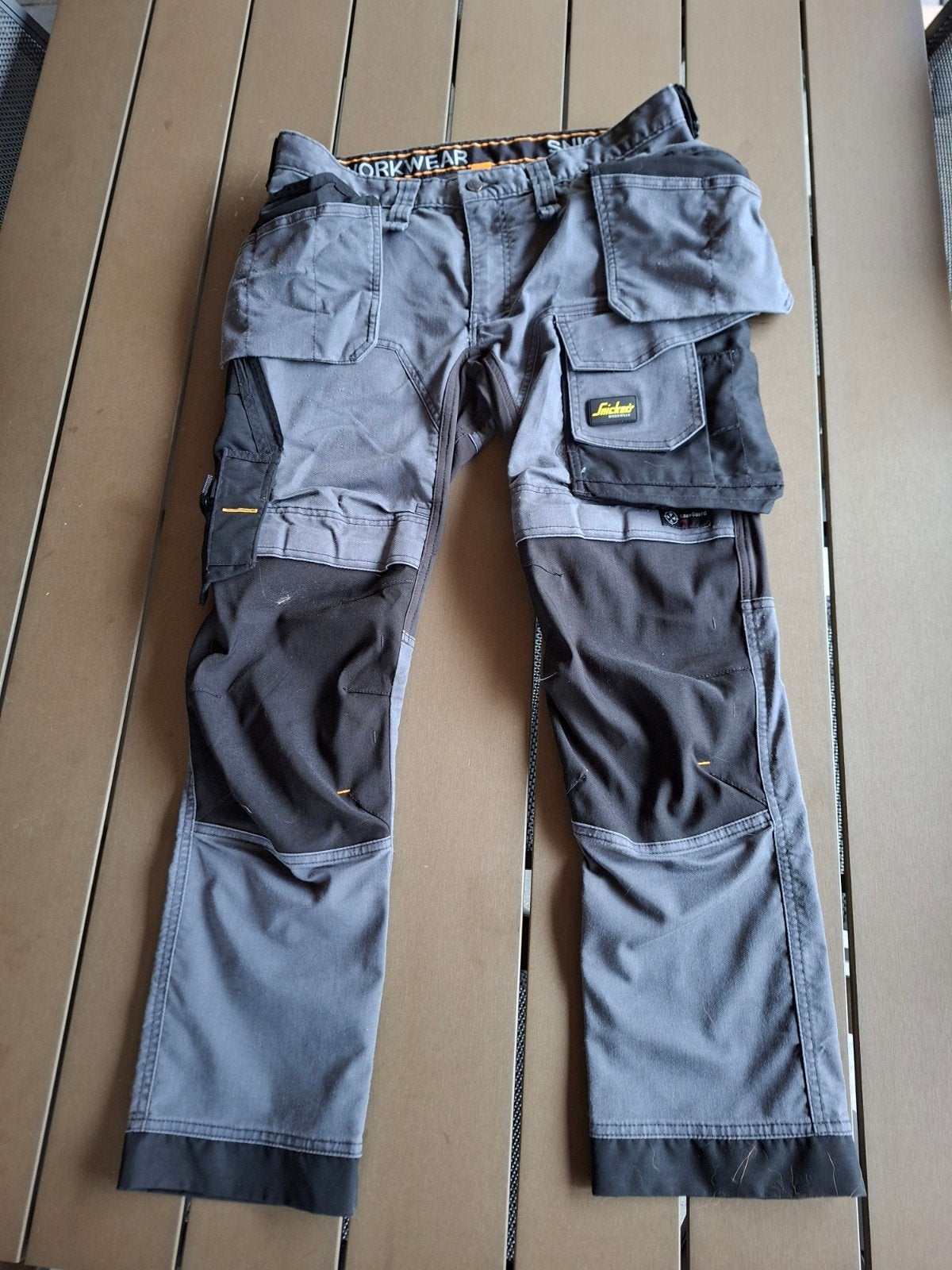 Snickers Workwear Werkbroek - Grijs/Zwart, Heren, Snickers Workwear, Nieuw, Ophalen of Verzenden