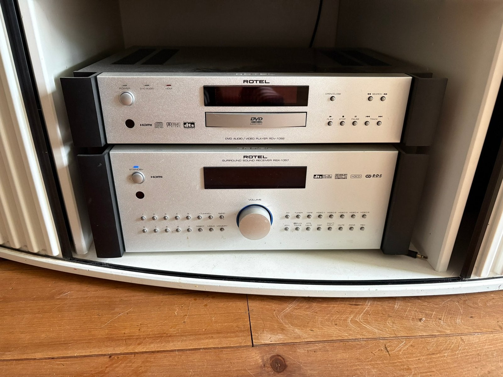 Defecte Rotel RDV-1092 high-end dvd audio/video speler, Ophalen of Verzenden, Gebruikt, Dvd-speler, Overige merken