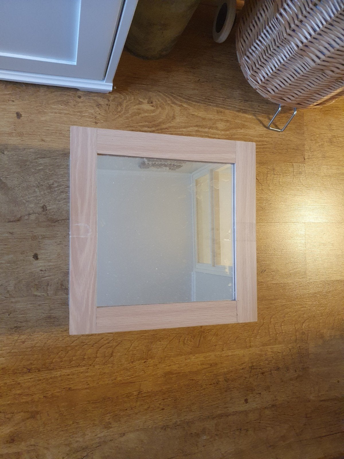 handig toiletkastje met schuifdeurtje en spiegel, Ophalen, Gebruikt, Toilet
