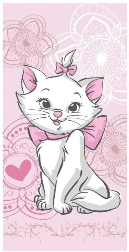 Marie Cat Badlaken / Strandlaken - Aristocats - Katoen, Disney, Meisje, One size, Nieuw