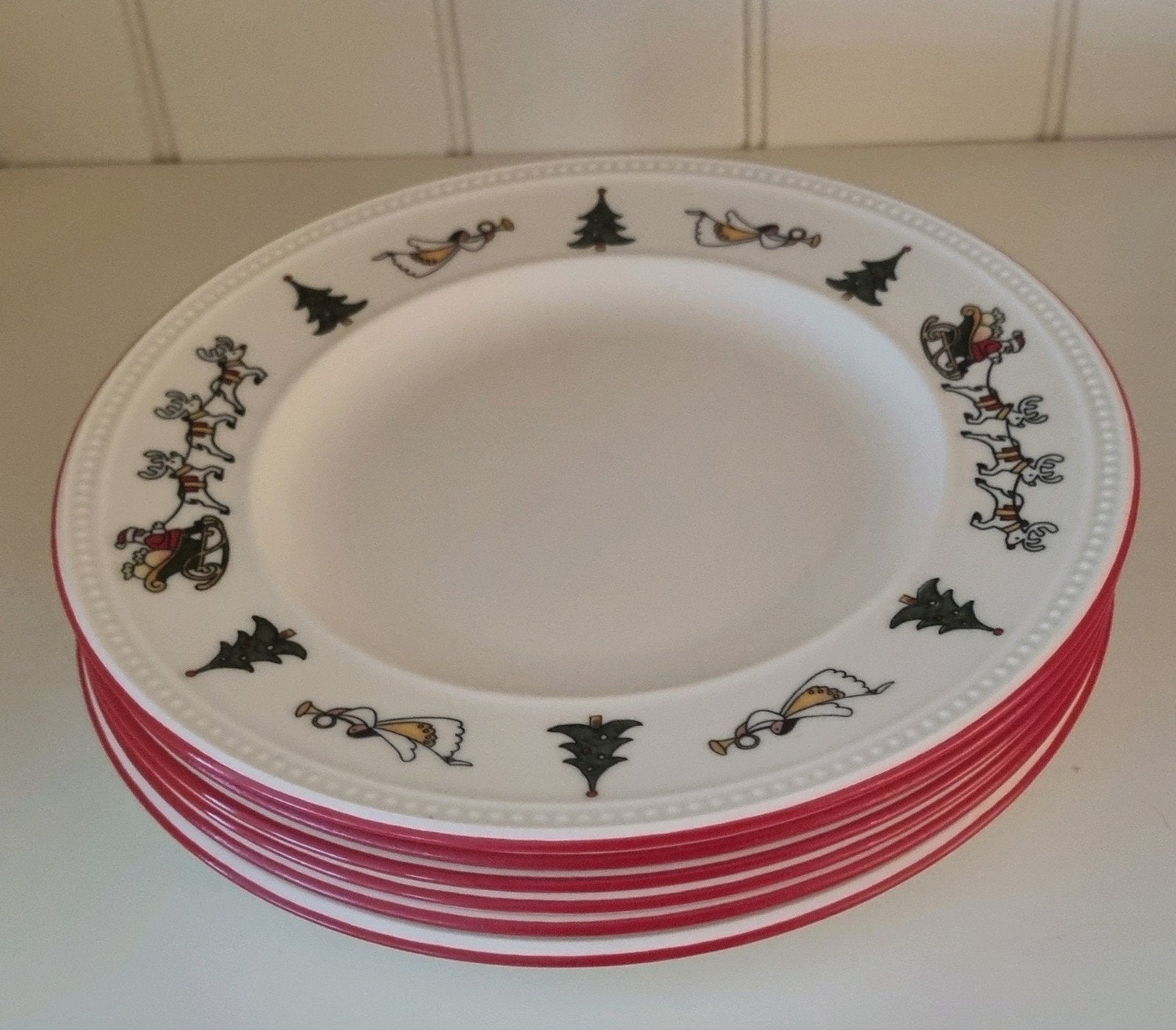 Kerstservies: wedgwood windsor, Ophalen, Keramiek, Zo goed als nieuw, Overige stijlen
