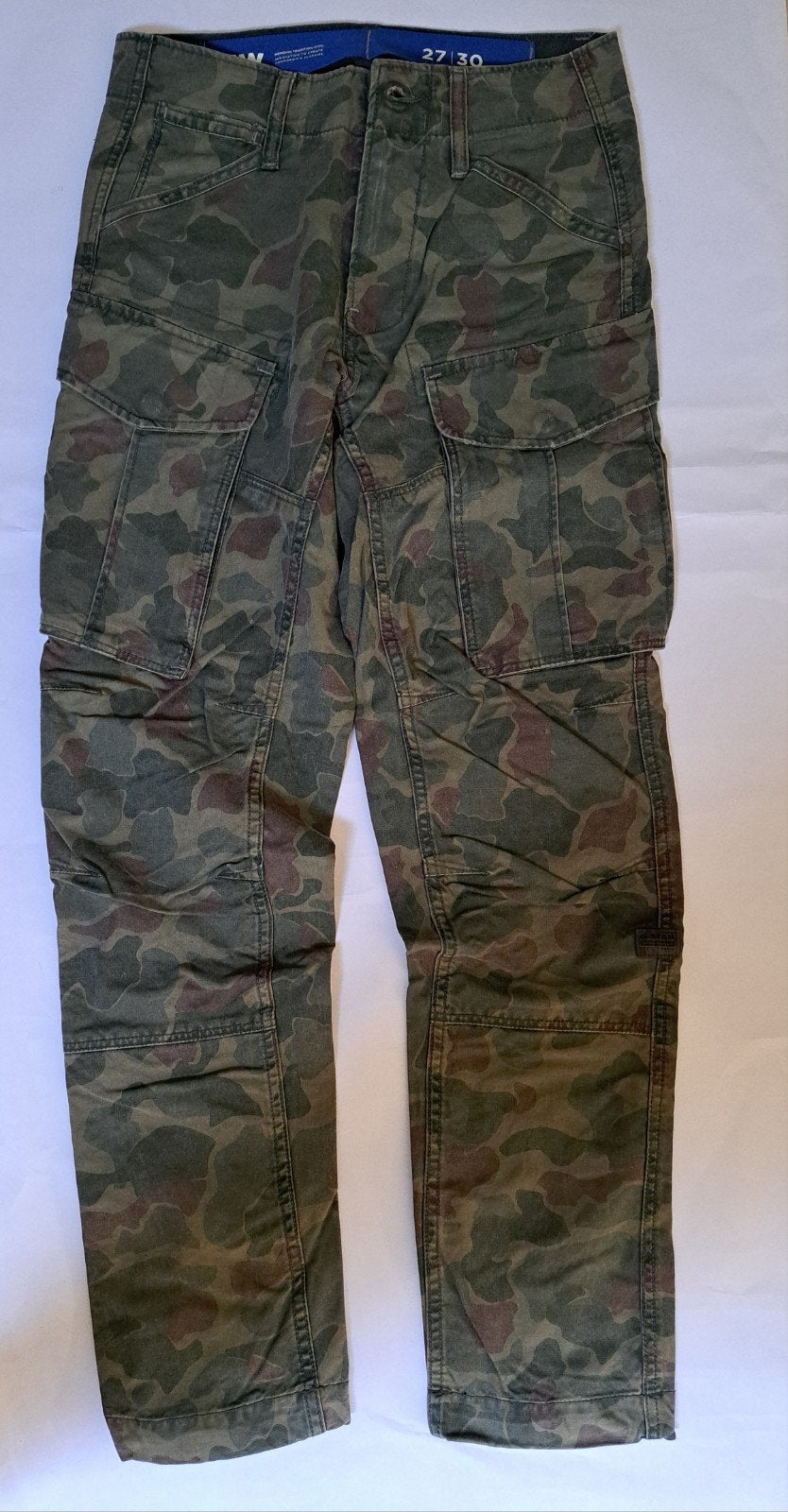 G-Star RAW Rovic 3D Straight Tapered Camo Cargo Broek, Ophalen of Verzenden, Nieuw, Groen, G-Star RAW