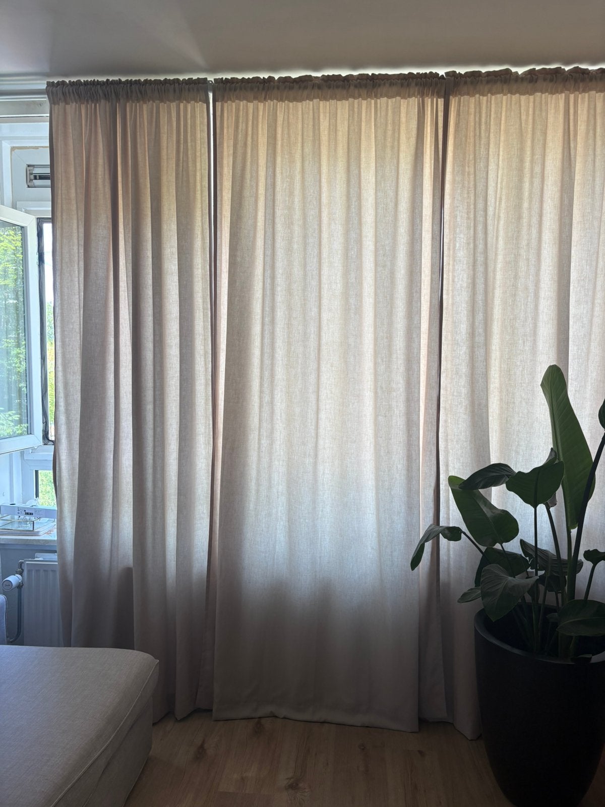 4 stuks Ikea Gordijnen Ginstmott maat 145x300, Ophalen of Verzenden, Zo goed als nieuw, 200 cm of meer