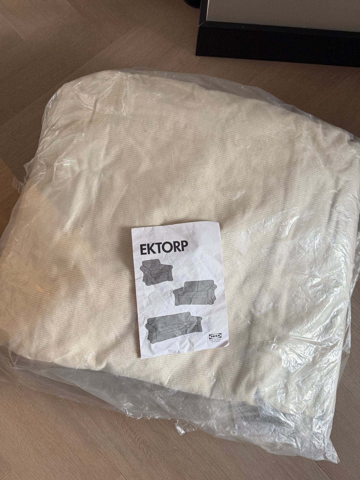 IKEA Ektorp bank hoes - in verpakking, Tweepersoons, 75 tot 100 cm, Ophalen of Verzenden, Zo goed als nieuw