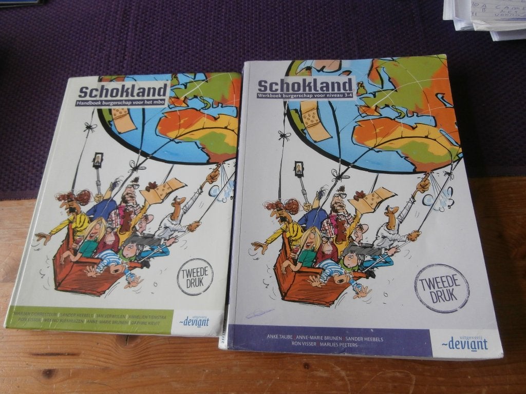 schoolboek Schokland Burgerschap MBO Deviant uitgeverij, Boeken, Schoolboeken, Deviant uitgeverij, Ophalen of Verzenden, Zo goed als nieuw