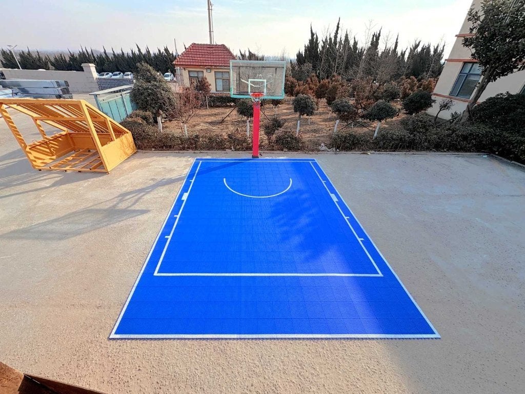 Rhino-Cross Complete Basketbalveld Set Nieuw‼️, Sport en Fitness, Ophalen, Nieuw, Ring, Bord of Paal