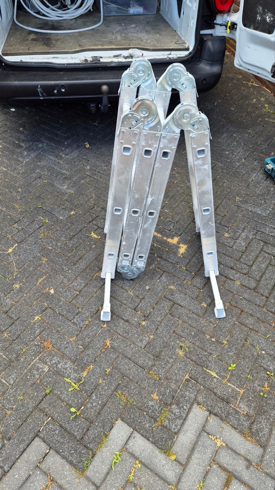 Multiladder  voor schilderswerkzaamheden, Doe-het-zelf en Verbouw, Ladders en Trappen, Ophalen of Verzenden, Zo goed als nieuw