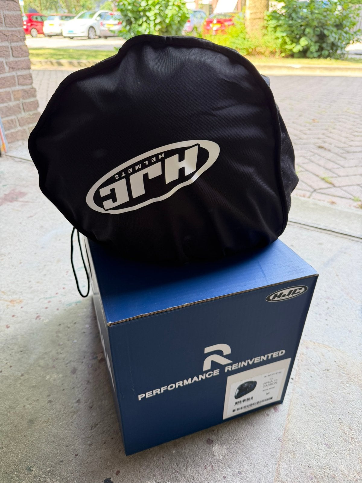 HJC RPHA 11 Carbon, maat M, Motoren, M, Heren, HJC, Ophalen of Verzenden