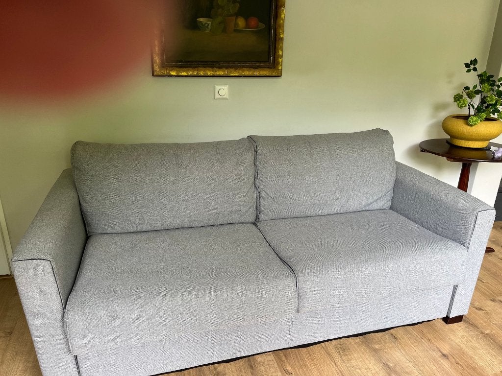 bedbank, Ophalen, Tweepersoons, Zo goed als nieuw, 180 cm