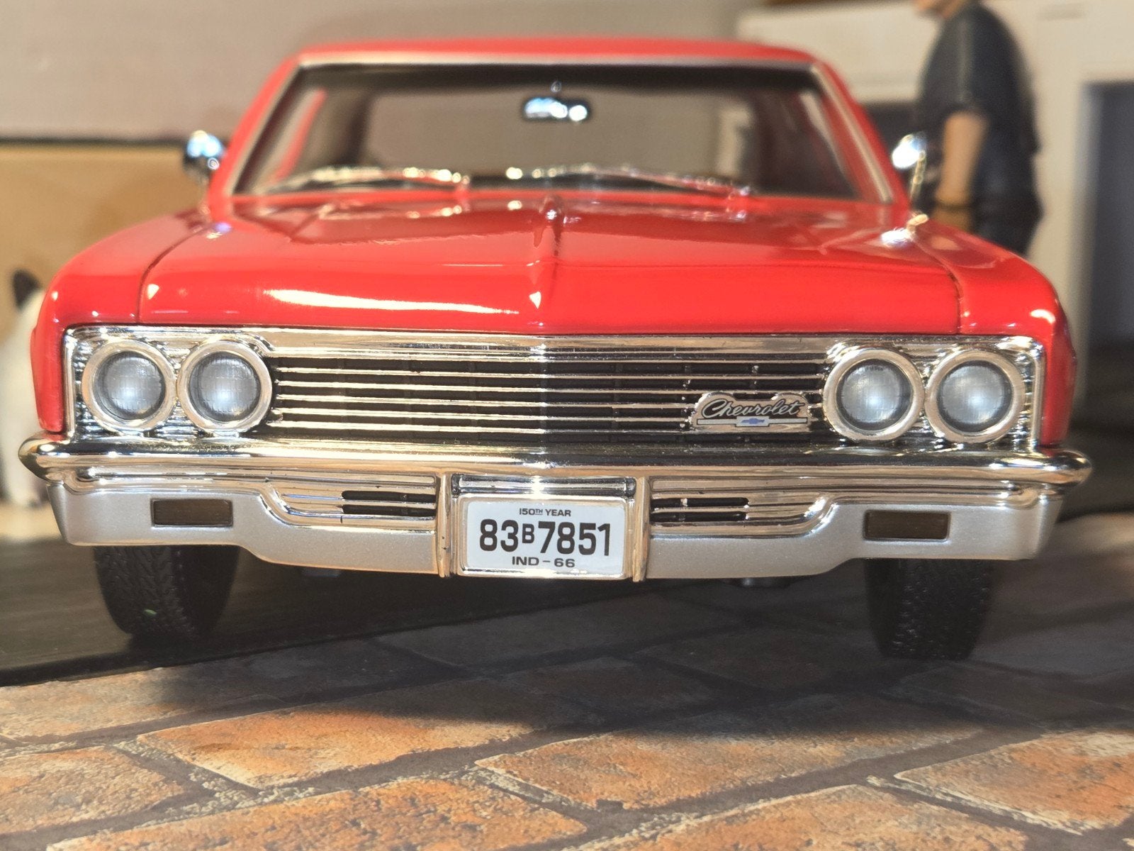 Chevrolet Biscayne TURBO JET 427/ ERTL 33418 ZELDZAAM, Verzenden, Zo goed als nieuw, Auto, ERTL