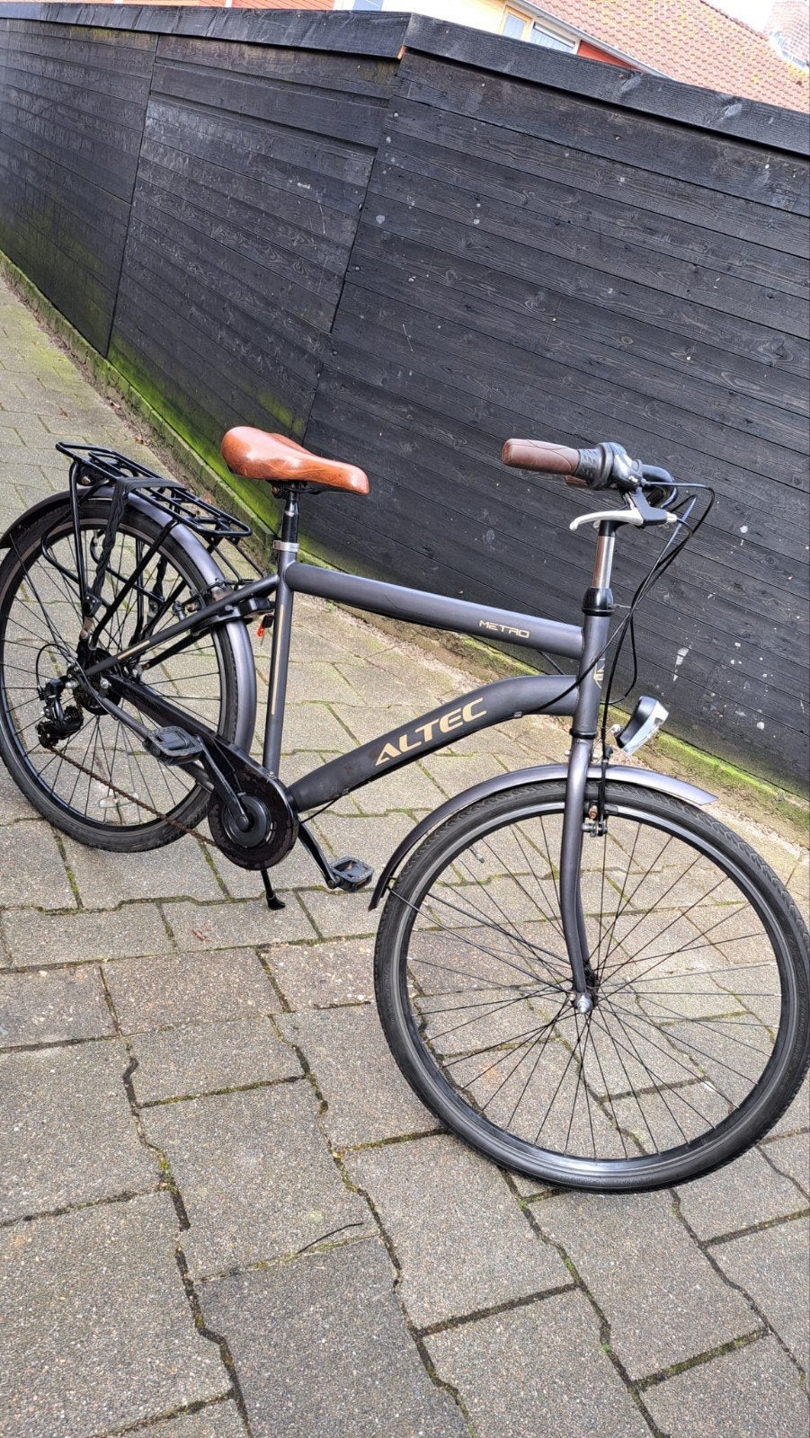 Herenfiets 28 inch, Gebruikt, Velgrem, Versnellingen, Minder dan 49 cm