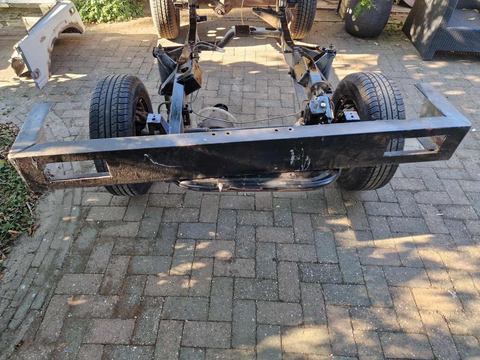 achterbumper heeft op een suzuki samurai gezeten, Auto-onderdelen, Ophalen of Verzenden, Suzuki
