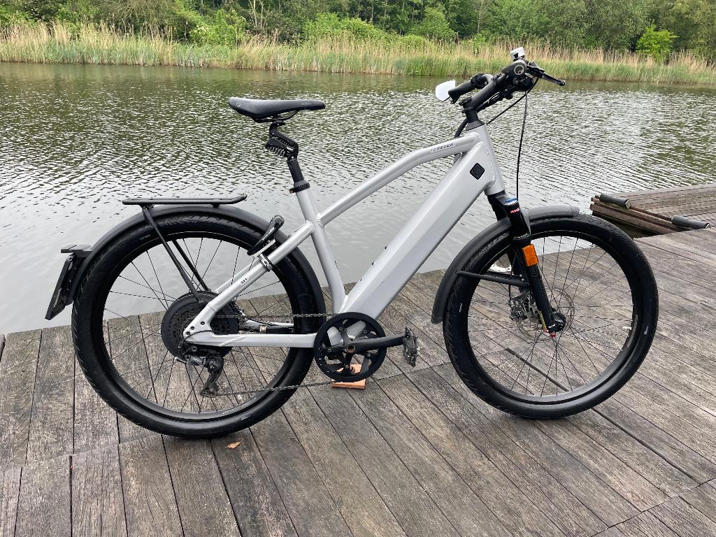 Stromer ST1 slechts 4.473 km verende voorvork én zadel, Ophalen, Zo goed als nieuw, 51 tot 55 cm, Stromer