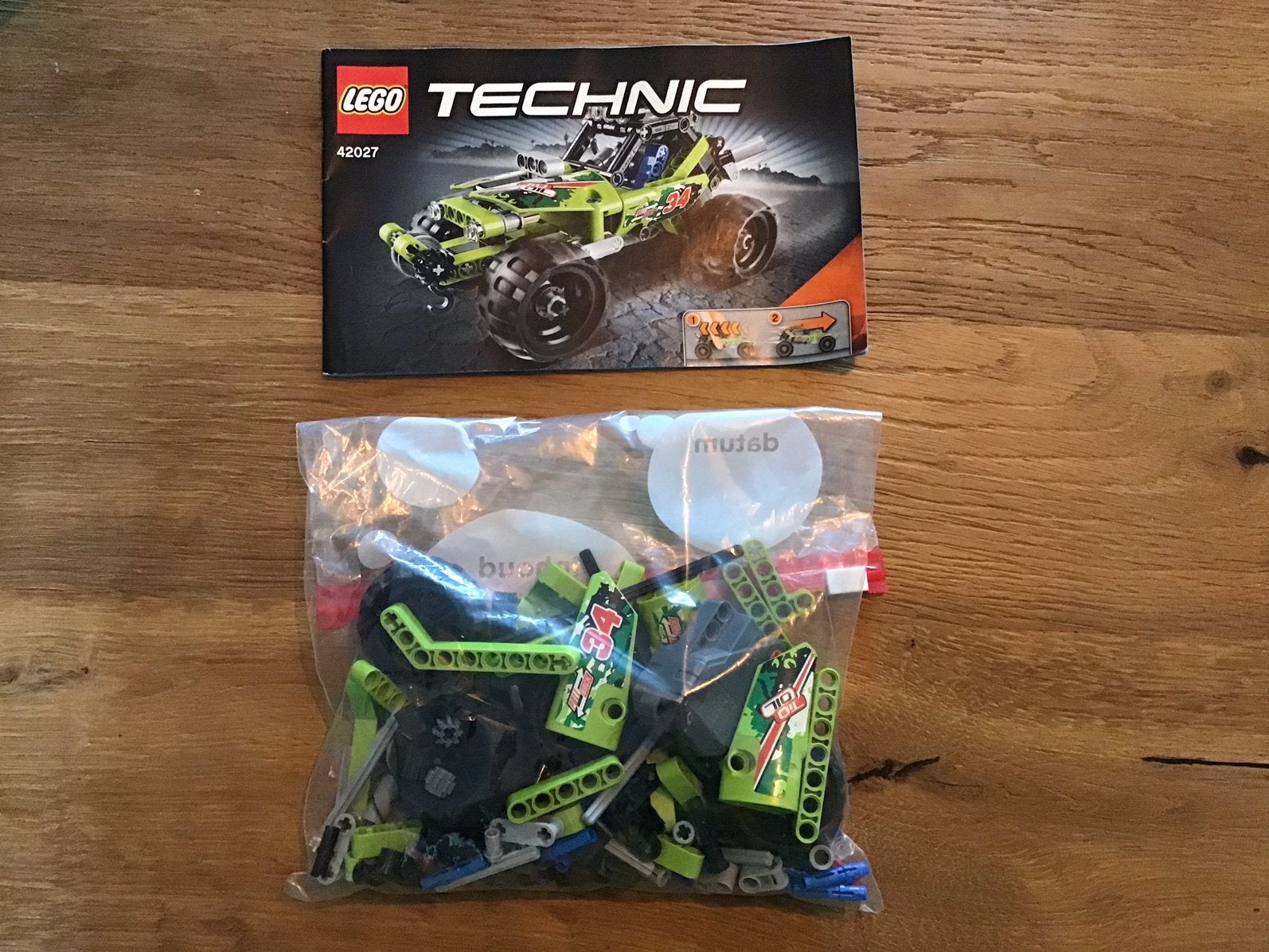 Lego Technic 42027 - Desert Racer, Ophalen of Verzenden, Gebruikt