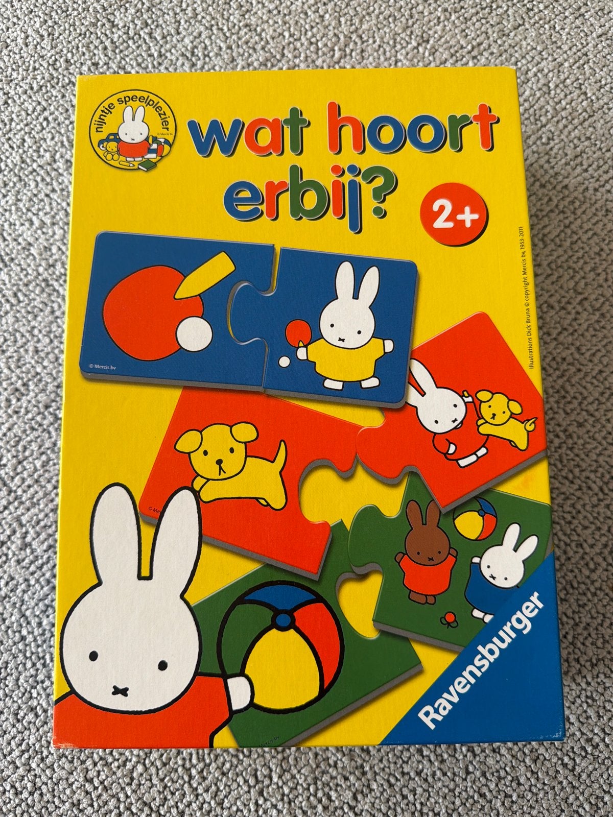 Nijntje Wat Hoort Erbij? Ravensburger Puzzel, Kinderen en Baby's, Ophalen of Verzenden, 10 tot 50 stukjes, Gebruikt, 2 tot 4 jaar