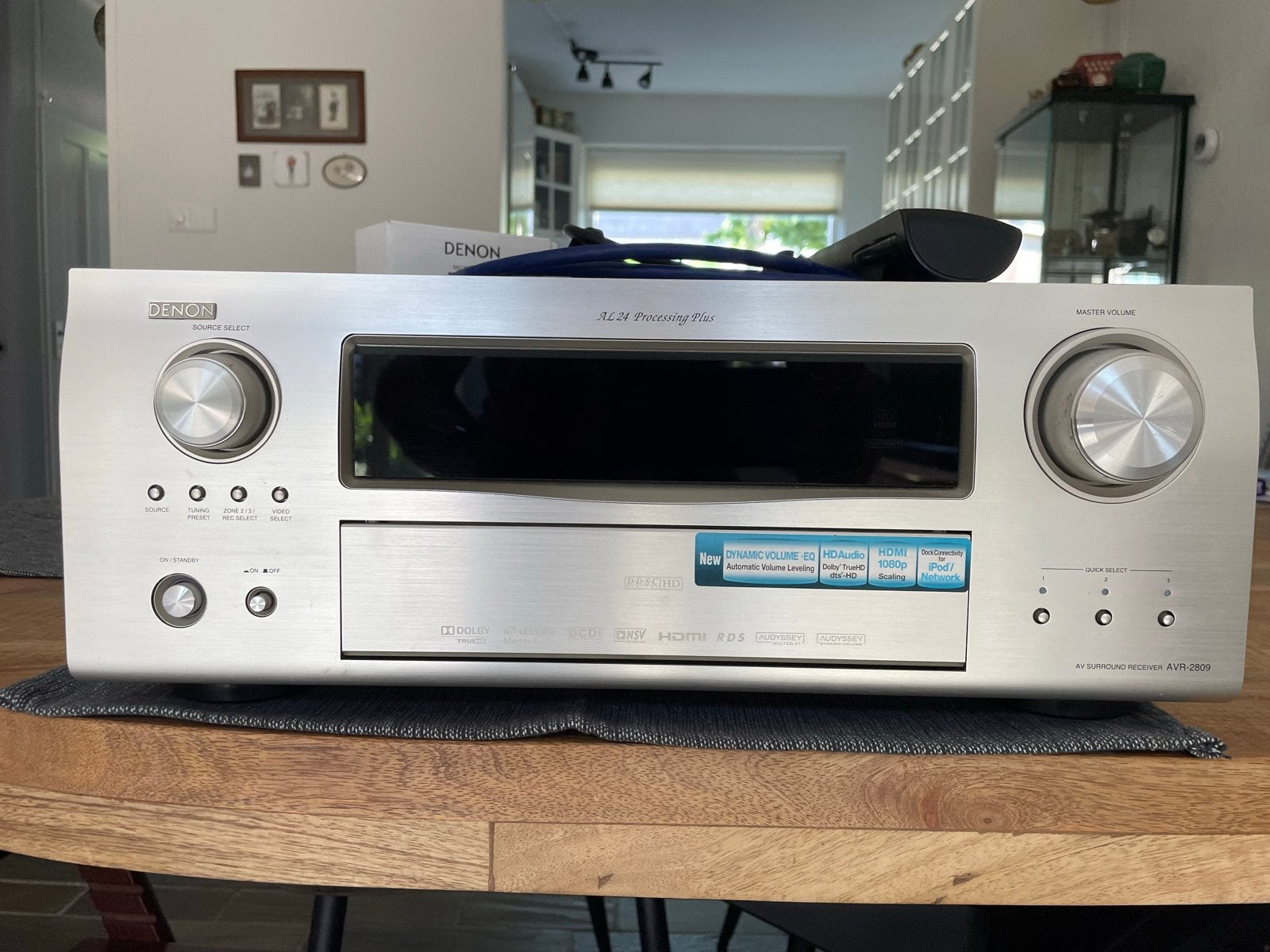 Denon AVR-2809 AV Receiver - Zo goed als nieuw