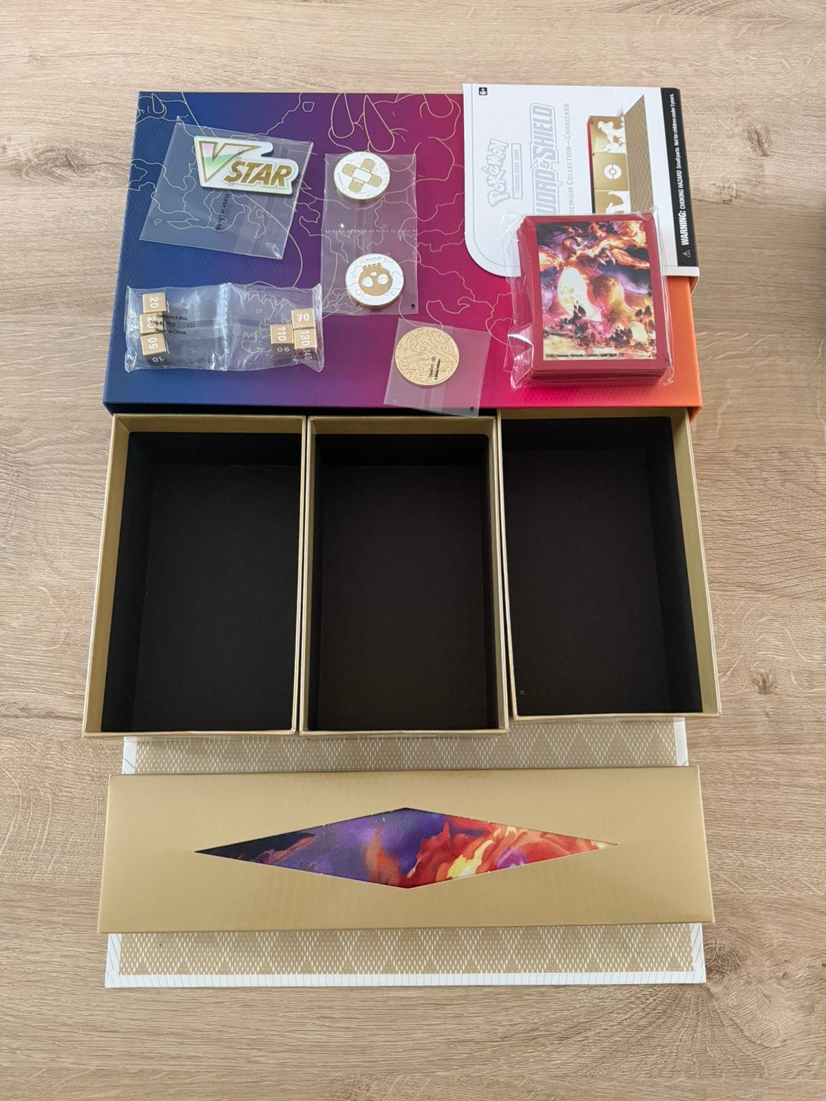Charizard UPC Sword & Shield accessoires, Ophalen of Verzenden, Zo goed als nieuw