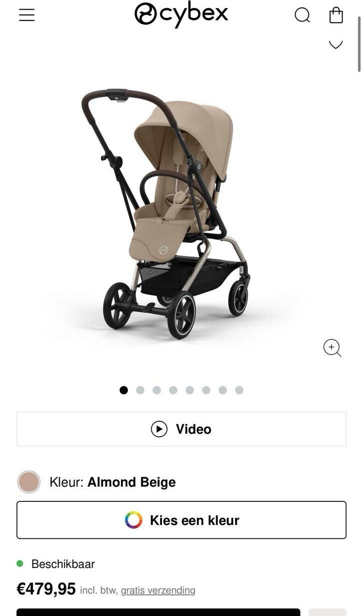 Cybex Eezy S Twist, Ophalen