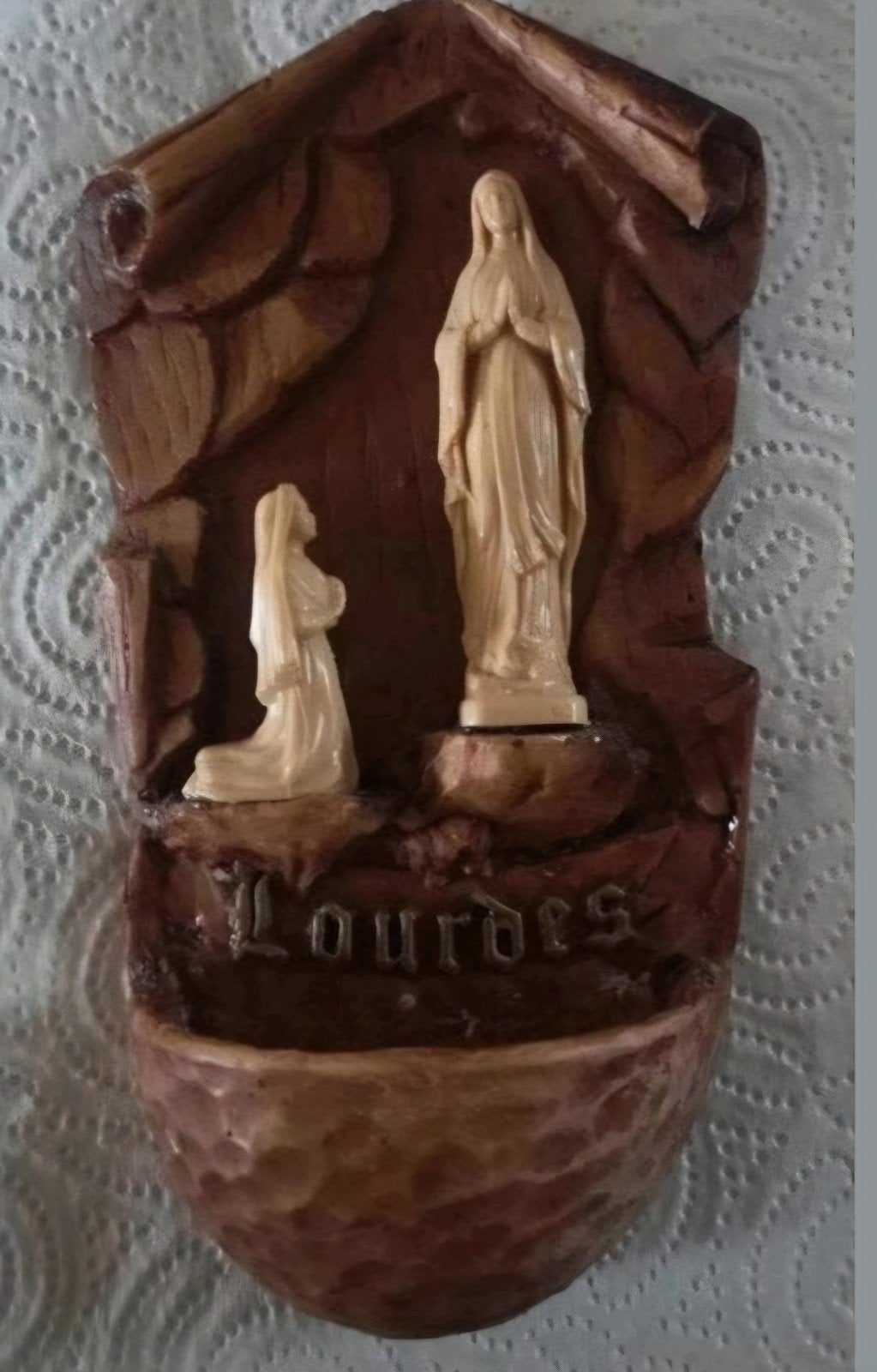 Vintage wijwatervat, Ophalen of Verzenden, Zo goed als nieuw