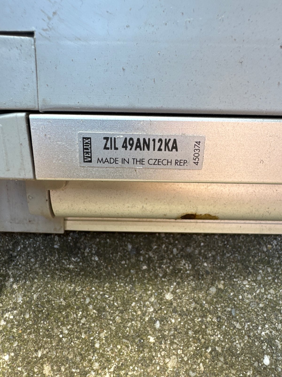 Velux ZIL 49AN12KA insectenhor, Ophalen of Verzenden, Gebruikt, Dakraam, Minder dan 80 cm