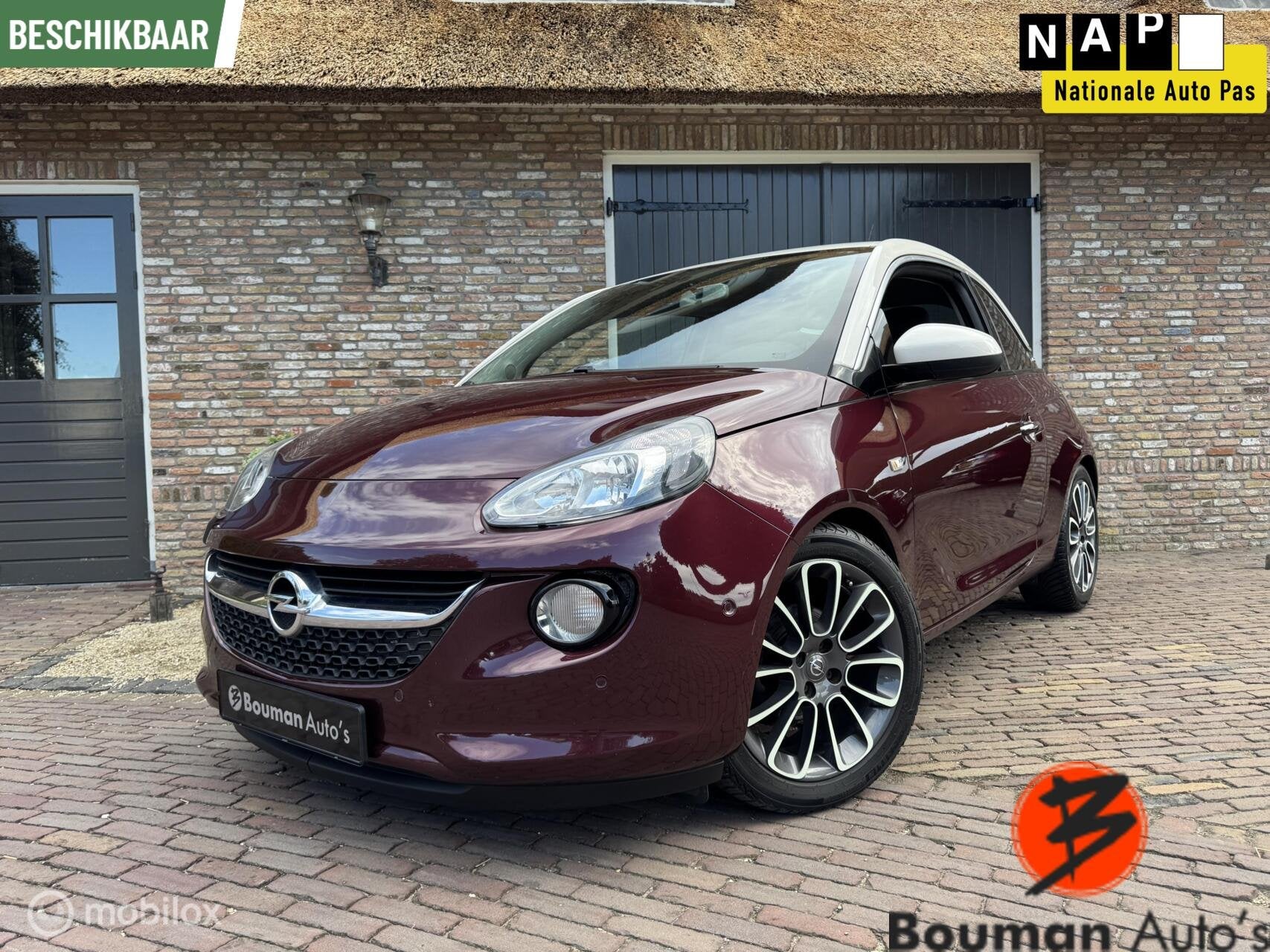 Opel ADAM 1.4 Glam - Nieuwe Apk, Voorwielaandrijving, Gebruikt, 1398 cc, 4 cilinders