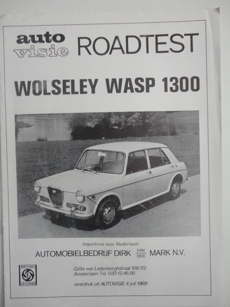 Wolseley Wasp 1300, Verzenden, Gelezen, Overige merken