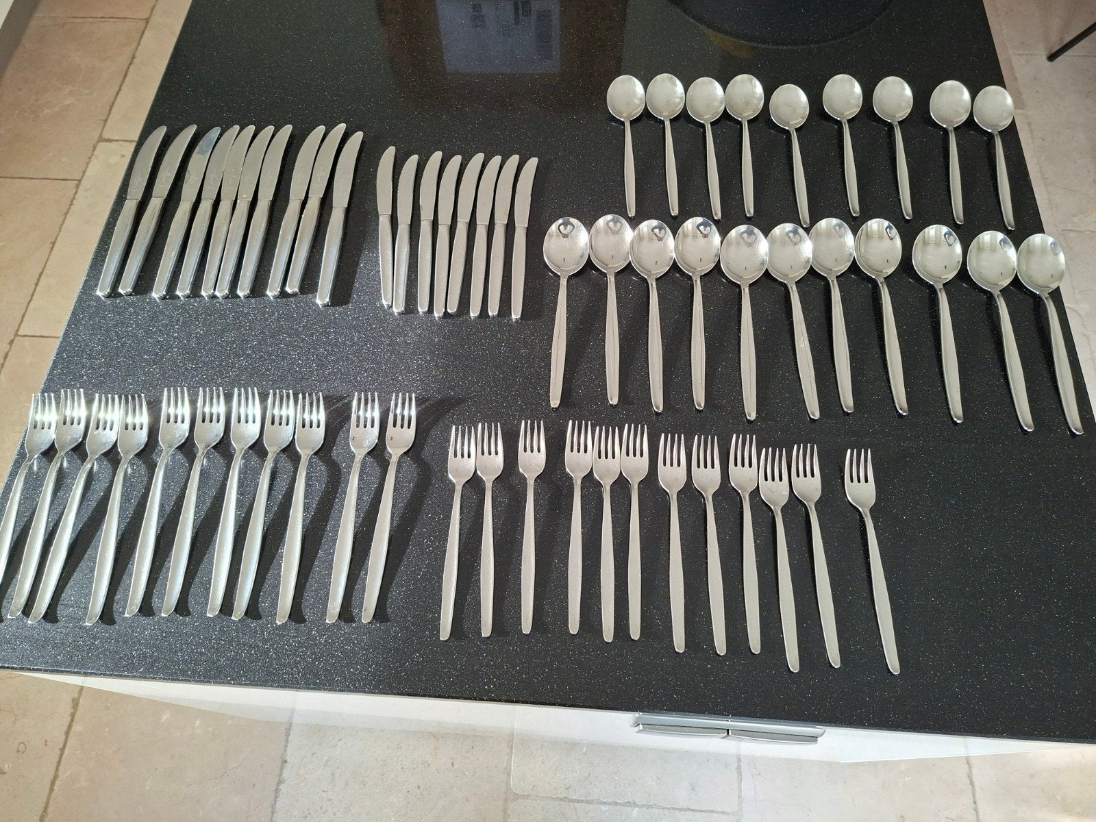 Kempen en Begeer Durfine Bestekset, Ophalen of Verzenden, Gebruikt, Rvs of Chroom, Los bestek