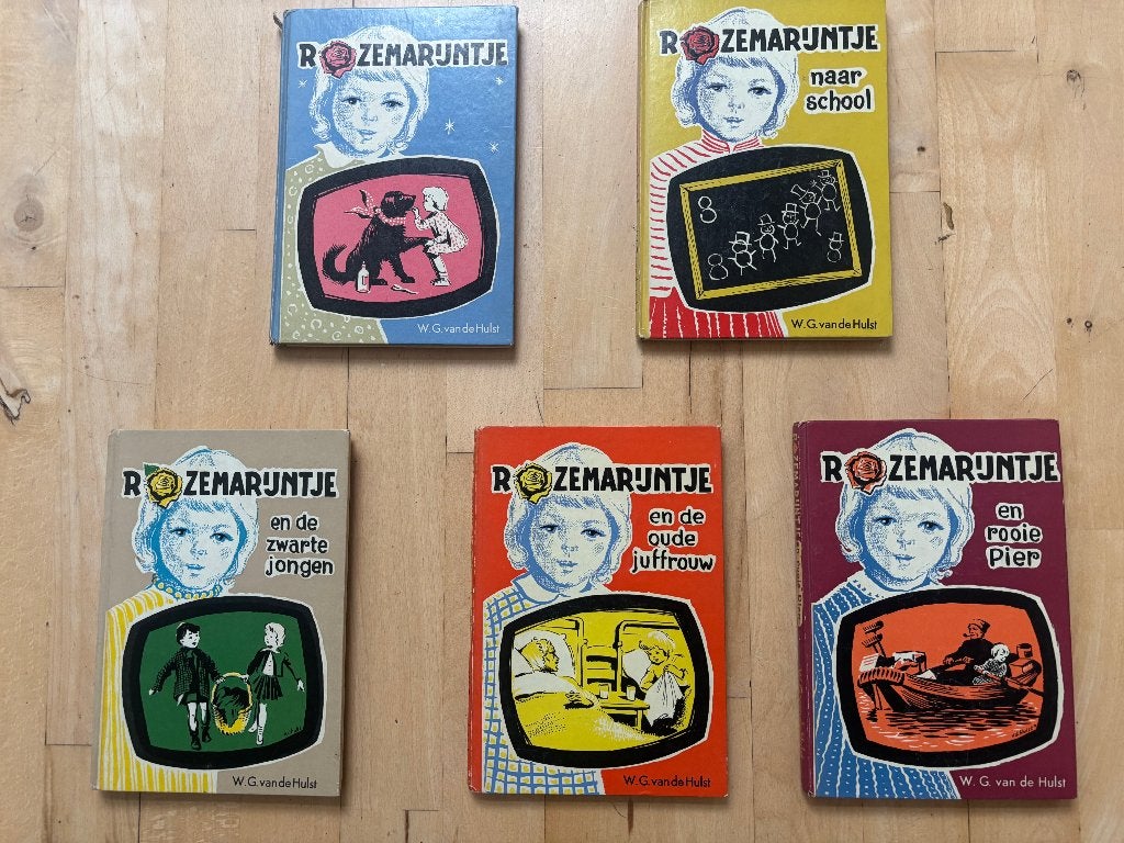 Kinderboekenserie "Rozemarijntje", Ophalen of Verzenden, Gelezen, W.G. van de Hulst
