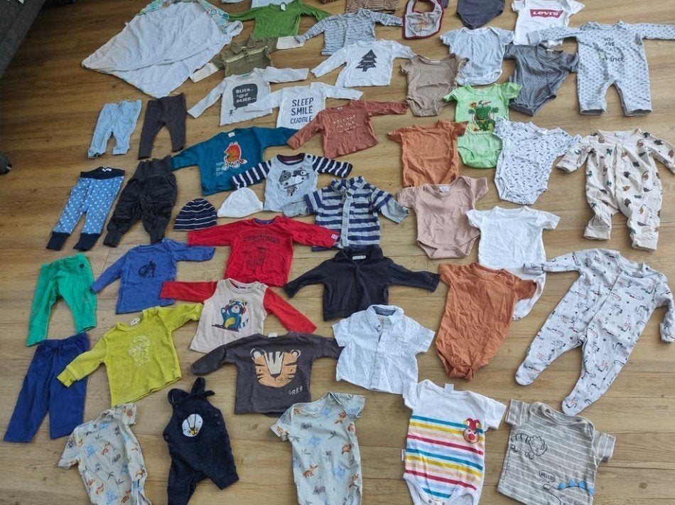 Groot kledingpakket jongen maat 62/68 - 47 delig, Kinderen en Baby's, Ophalen of Verzenden