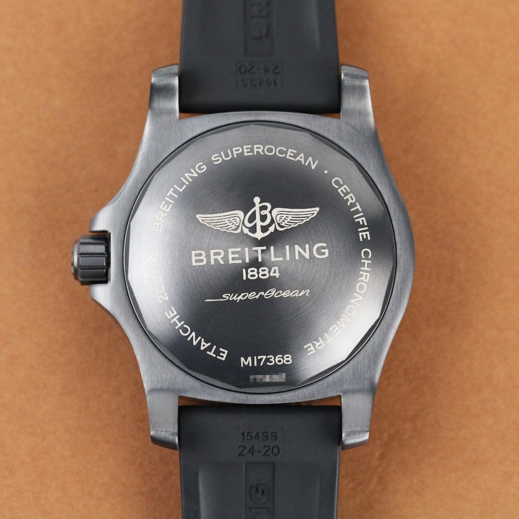 Breitling Superocean Blacksteel 46 (99% NIEUW/ 2021), Sieraden, Tassen en Uiterlijk, Horloges | Heren, Staal, Breitling, Polshorloge