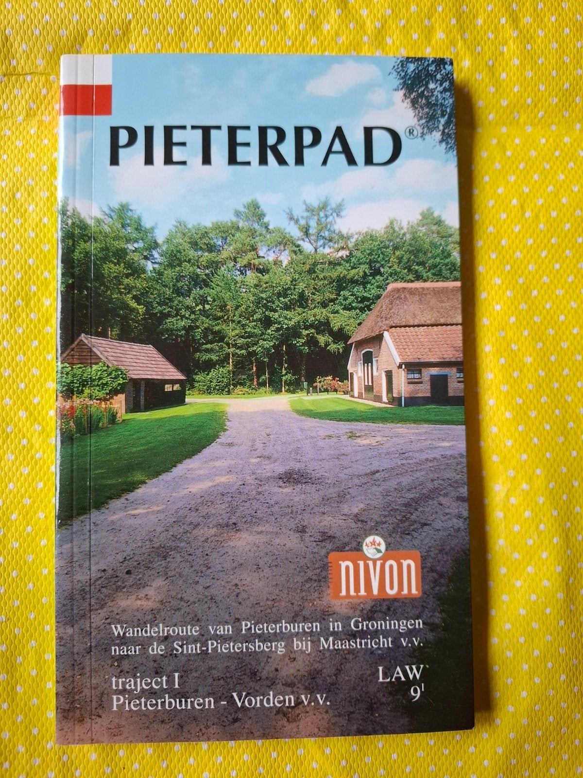 Pieterpad Wandelroute Deel 1: Pieterburen - Vorden, Boeken, Fiets- of Wandelgids, Ophalen of Verzenden, NIVON, Benelux